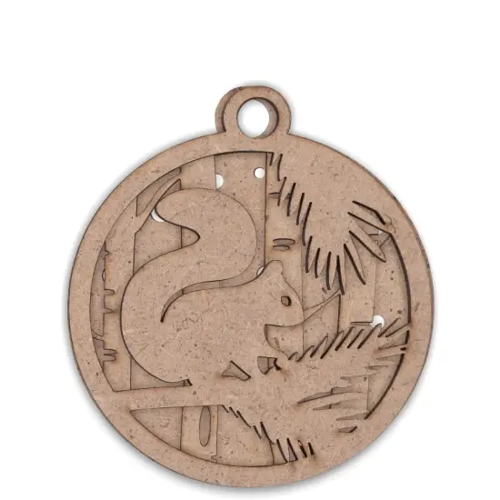 Rosa talent Winter Story 6 - Set of bases for decoration on fiberboard. 3.54*3.15 inches. 3pcs. {1}