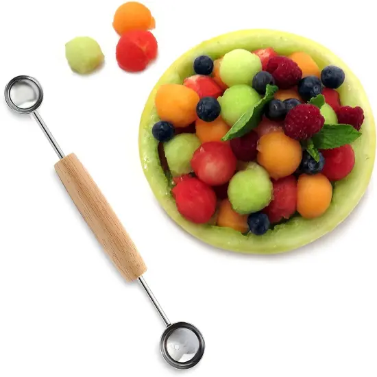 Norpro Double Melon Baller - Easily Scoop Decorative Balls of Fruit, Cheese or Ice Cream {2}