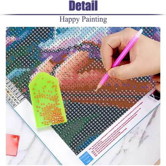 Fairy Diamond Art Kits for Adults, Cartoon Princess Diamond Painting Kits for Adults Beginner {5}