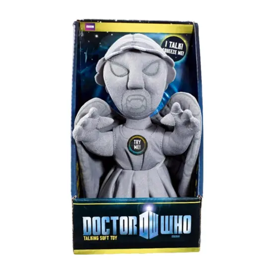 Doctor Who 9" Weeping Angel Plush With Sound - Talking Soft Toy {5}