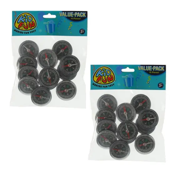 Magnetic Compasses Include 12 Units {2}