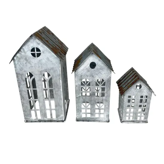 Rustic Metal Windmill Stake &ndash; Farmhouse Garden Decor, 24" Diameter {1}