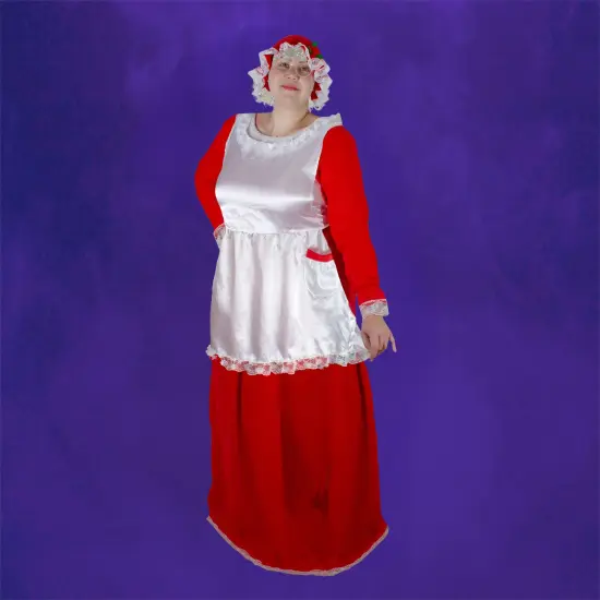 Northlight Women's Mrs. Claus Costume Set - Size Large Red {4}