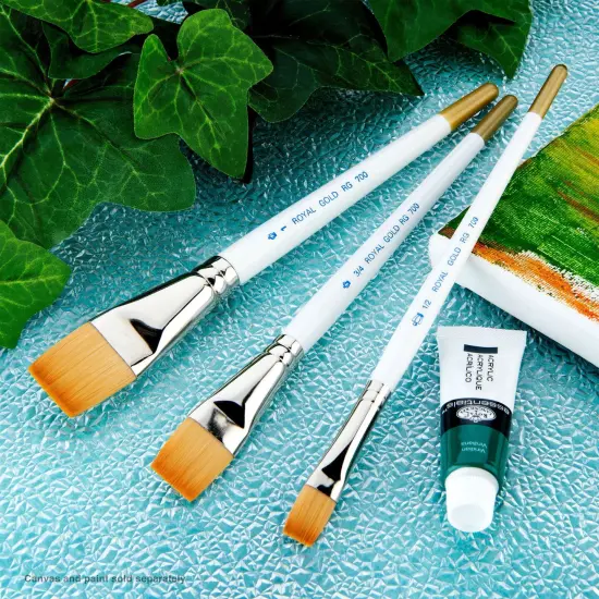 RSET-AMG | Royal Gold&trade; 3pc Glaze/Wash Brush Set {4}