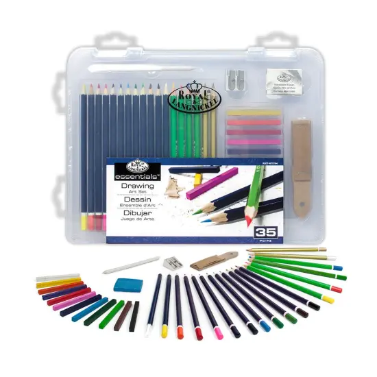 RSET-ART3104 | Drawing Small Clear Art Set - 35pc {1}