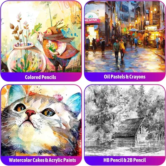 Art Set for Kids Teens Girls Boys Adult {3}