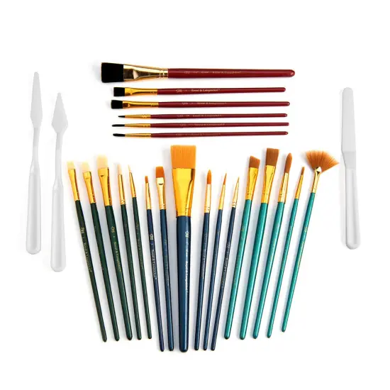 RSET-9387 | 25pc All Media Combo Variety Brush Set {3}