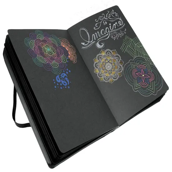 PTL-01626 Series | Traveler Pocket Journal - Midnight {3}