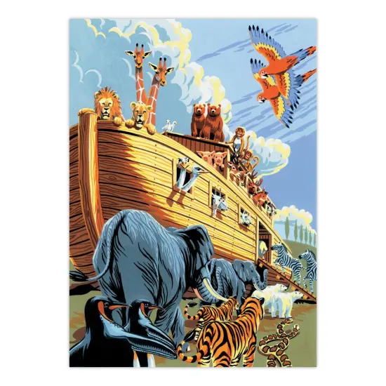 PJS23 | Painting by numbers™ 10pc 8.75" x 11.375" Noah's Ark Painting Project {2}