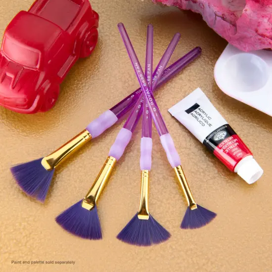 BK681 | Big Kid's Choice&trade; 4pc Fan Brush Set {2}