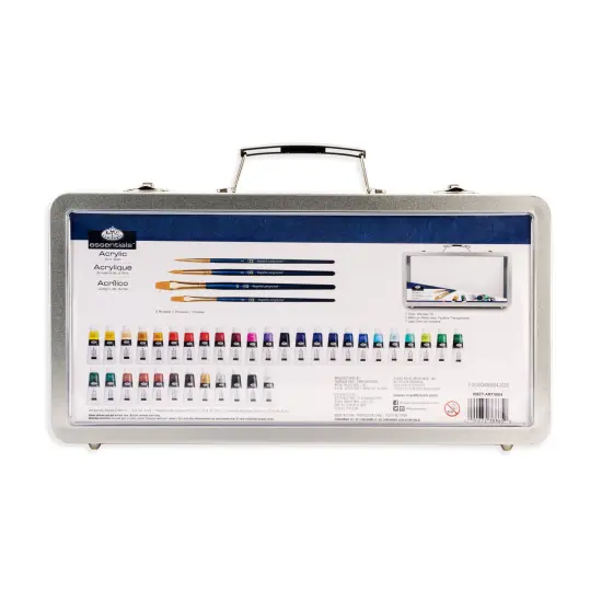 RSET-ART3004 | 41pc 12 ml Acrylic Paint Tin Art Set {2}