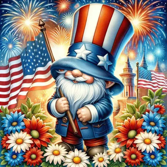 Gnome Diamond Painting Kits {1}