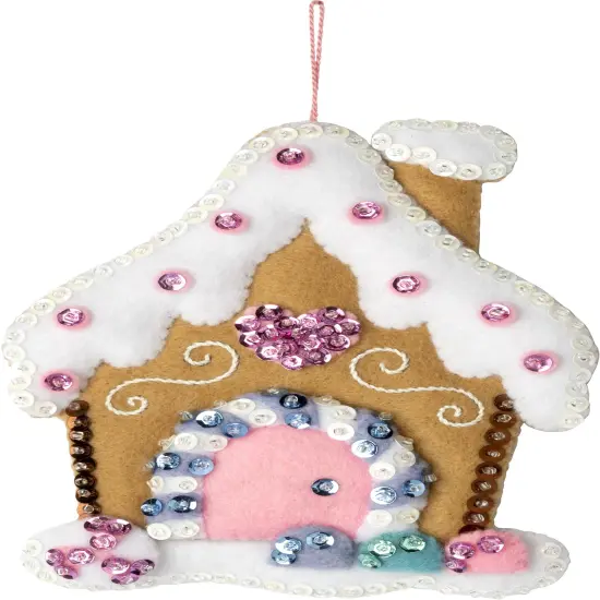 Bucilla Felt Ornaments Applique Kit Set Of 6-Nutcracker Sweet {6}