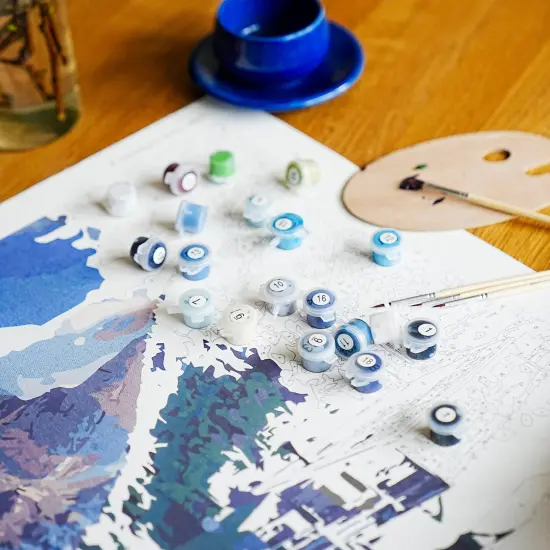 A Norwegian fjord cabin {3}