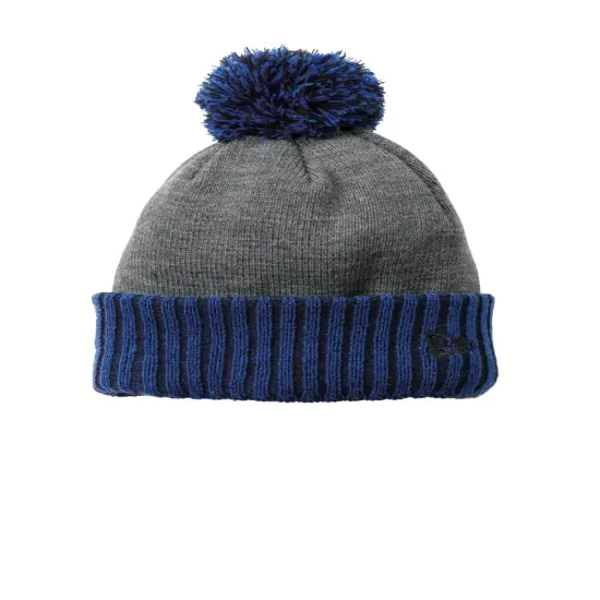 New Era&reg; Colorblock Cuffed Beanie Royal/Hth Grey {1}
