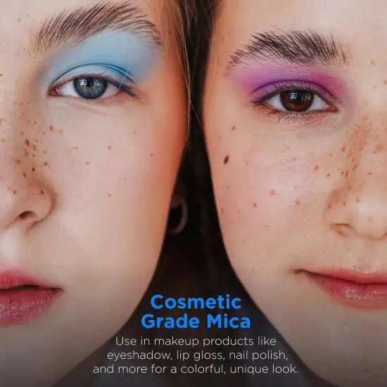 Rolio - 1 Jar Mica Powder (Deep Pink) - 100g {4}