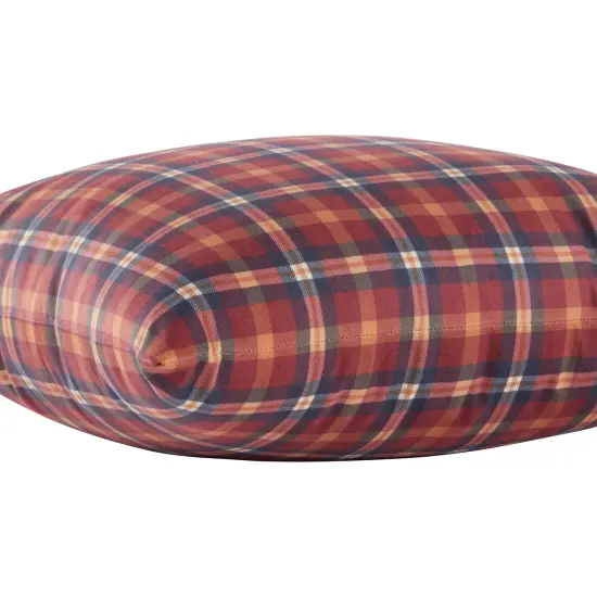 Fall 18" Durwood Plaid Throw Pillow {3}