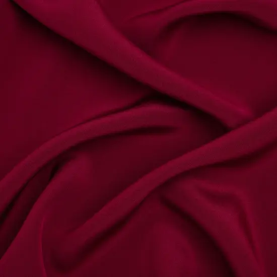 1 Yard Wine Silk Crepe Fabric Premium 4 Ply for Bridal and Formalwear, 44 Inches Width {1}