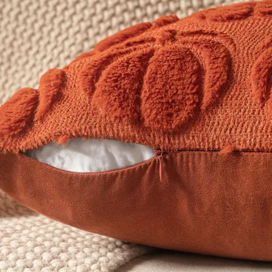 Set of 2 Fall Throw Pillow Covers 18 x 18 {4}