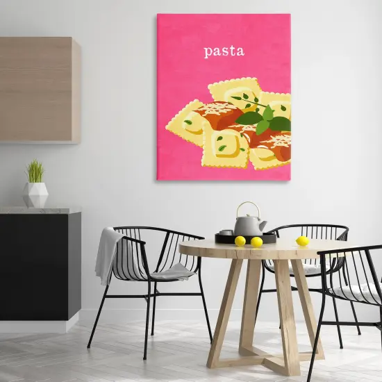 Stupell Industries Ravioli Pasta Dish Canvas Design by Kim Allen {2}