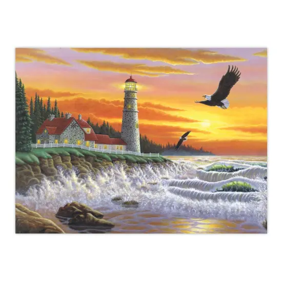 PAL27 | Painting by numbers™ 13pc 11.25" x 13.375" Guiding Light Painting Project {2}