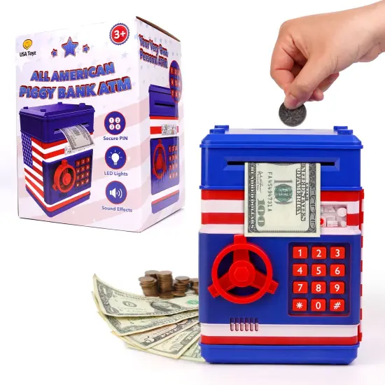 USA Toyz All-American Electronic Piggy Bank for Kids {1}