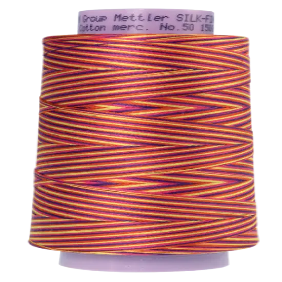 Smiley Mix (9090-9841) | Silk-Finish Cotton Multi 50wt (1372M / 1500Y) | Mettler Thread {1}