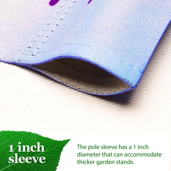 G128 Spring Floral Butterfly Welcome Garden Flag 12x18 In Double Sided Yard Garden Lawn Decoration {5}