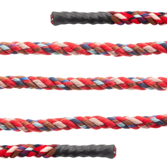 35 Foot Tug of War Rope for Adults Outdoor Games, Field Day, Summer Camp, Family Reunion, Team Building Activities Multicolor {6}