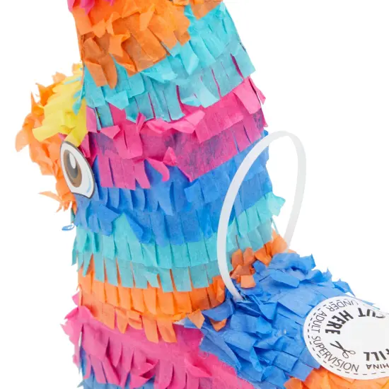 3 Pack Mini Donkey Pinata for Birthday Party, Mexican Pinata for Cinco de Mayo Fiesta Supplies (5.5 x 9.25 x 2.15 In) Multicolor {4}