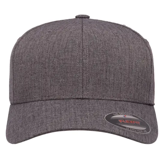 Flexfit&reg; Adult Heatherlight Cap MELANGE SILVER {4}