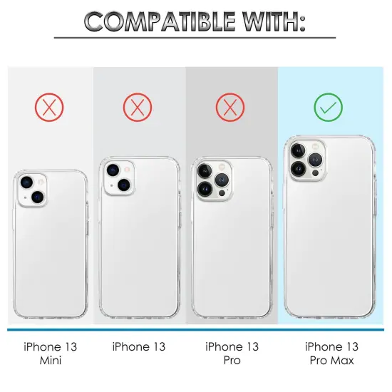 Insten Clear Case Compatible with iPhone 13 Pro Max (6.7 Inch) Soft TPU Non-Yellowing Protective Cover {5}