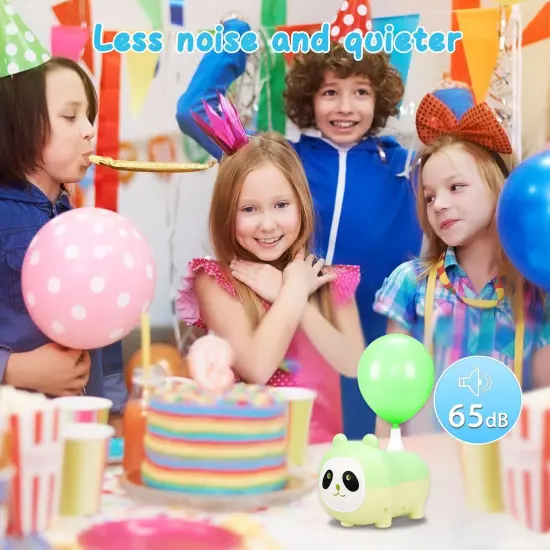 Balloon Pump Electric 110V 450W Portable Small Panda Balloon Inflator Blower Machine Air Pump for Balloon Garland Arch Party Decoration {5}