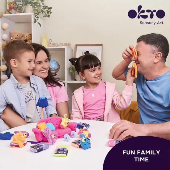OKTO Air Clay Set for Creativity &ndash; 18 Colors {4}