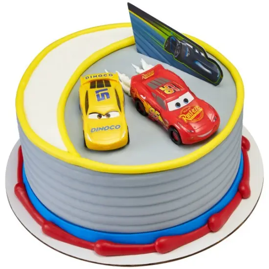 Cars 3 Ahead of the Curve DecoSet&reg; Cake Decoration {3}