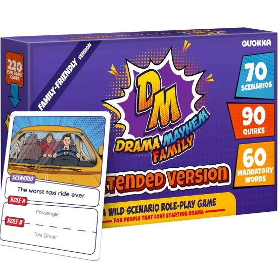 Drama Mayhem Family-Friendly Blank Card Expansion {1}