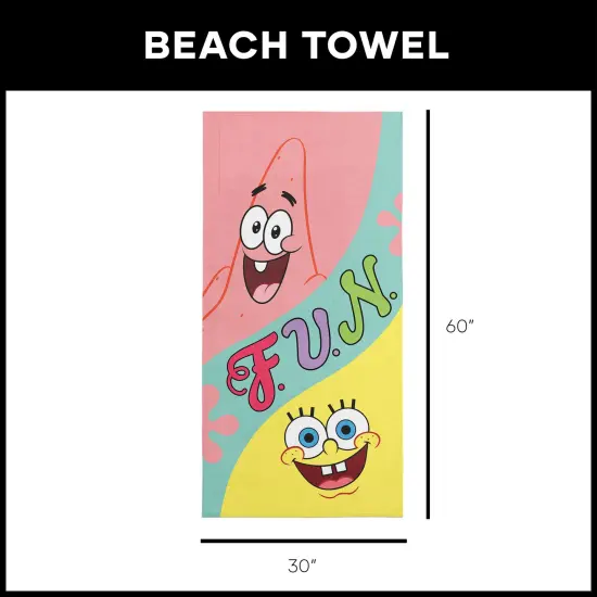 Nickelodeon Spongebob Squarepants Beach Towel Fun towel {6}