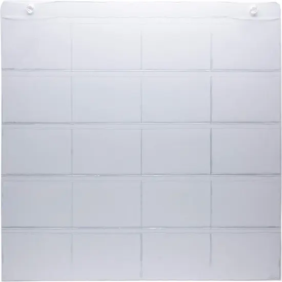 3" x 5" Index Card Holder Sleeve. 5 Rows 4 Cols, 20 Card Slots, 18"x22" {1}