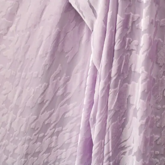 1 Yard Lilac Abstract Zebra Print Fabric Multipurpose {1}