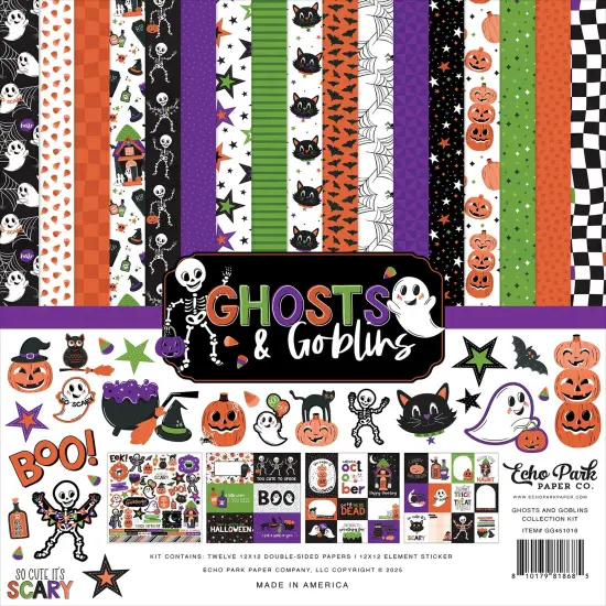 Echo Park Collection Kit 12"X12"-Ghosts And Goblins {1}