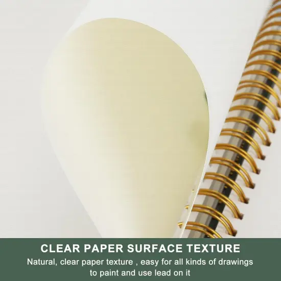 9" x 12" Sketch Book, 100 Sheets Spiral Bound Art Sketchbook {4}