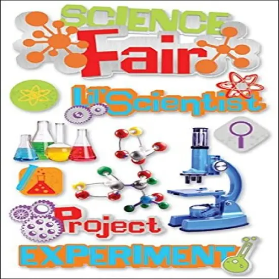 Paper House Science Fair Dimensional Stickers {1}