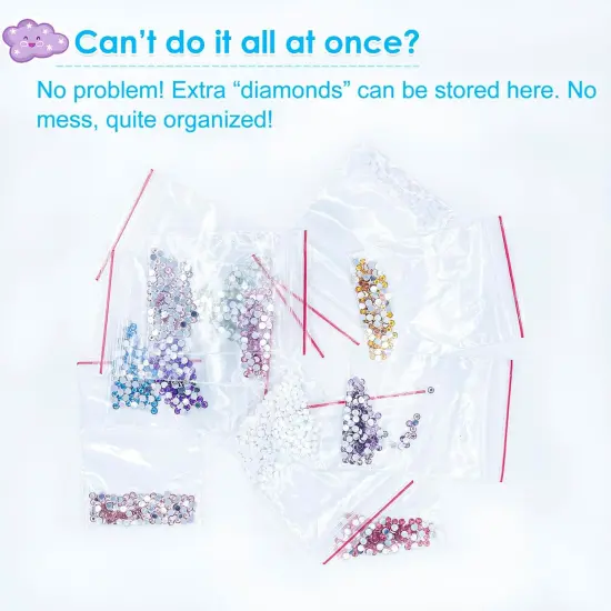 Diamond Art Kits for Kids - Crafts for Girls 8-12 - Diamond Art Painting with Wooden Frame {3}