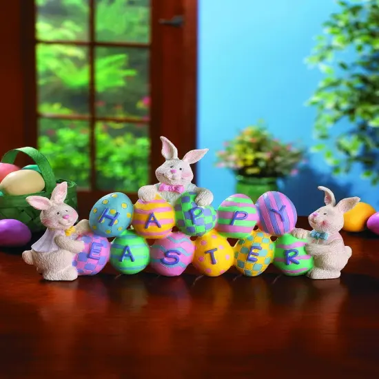 Eggs & Easter Bunnies Tabletop Decoration {5}