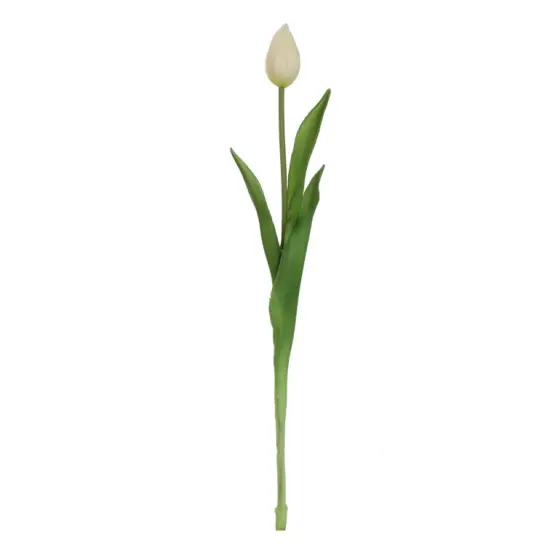 17" Real Touch Tulip Bud Stem - 6 PACK {3}