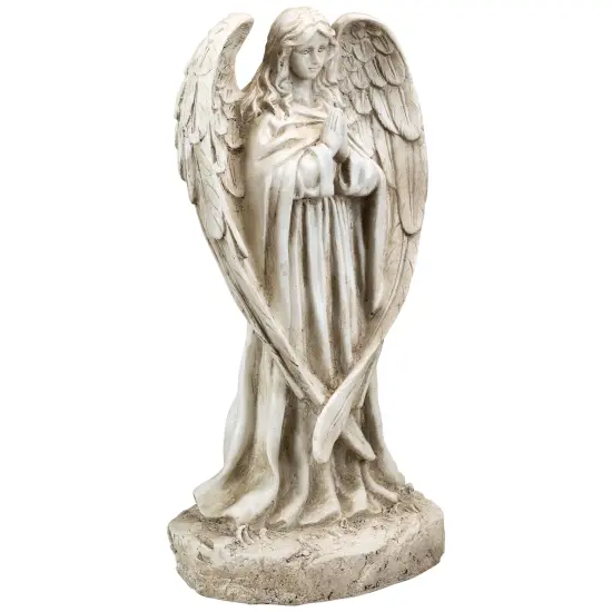 Northlight Praying Angel Outdoor Garden Statue - 17" Beige {6}