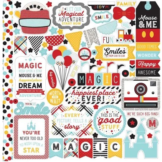Echo Park Magic And Wonder 12x12 Element Stickers {1}
