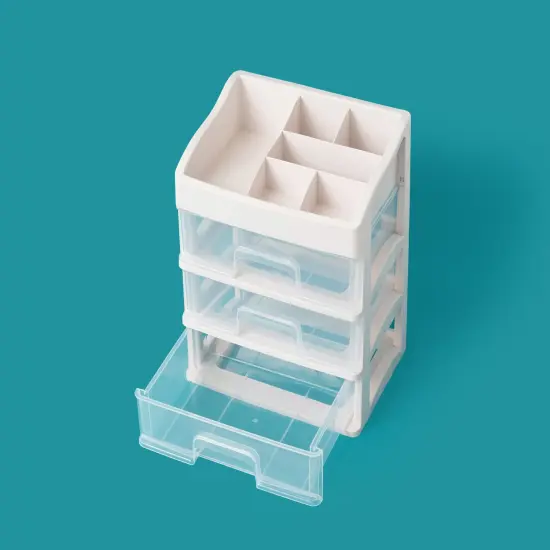 We R 3-Drawer Plastic Storage-11"X8"X12.5" Case {5}