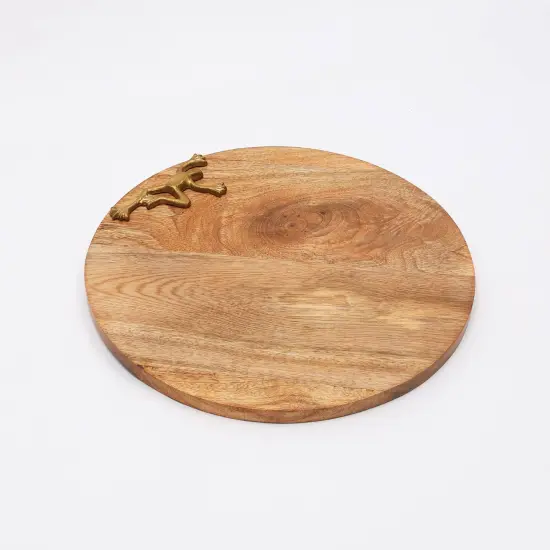 Froggy Wooden Platter {3}