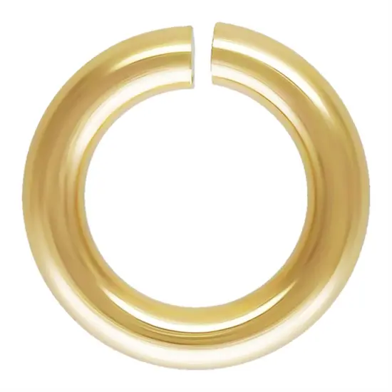JewelrySupply Jump Ring - Round Open 4mm 1/20 14K Gold Filled(Package of 4) {2}